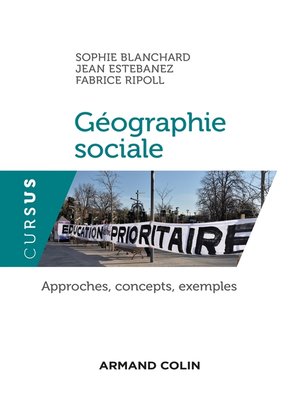 cover image of Géographie sociale